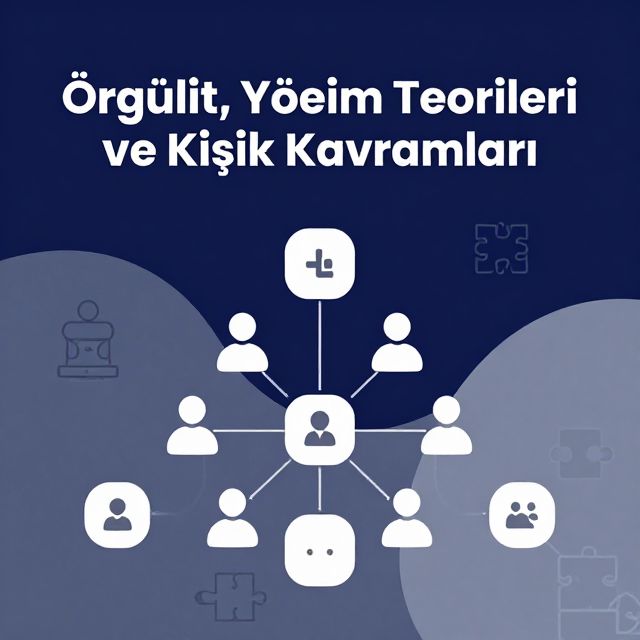 Örgüt, Yönetim Teorileri ve Kişilik Kavramları