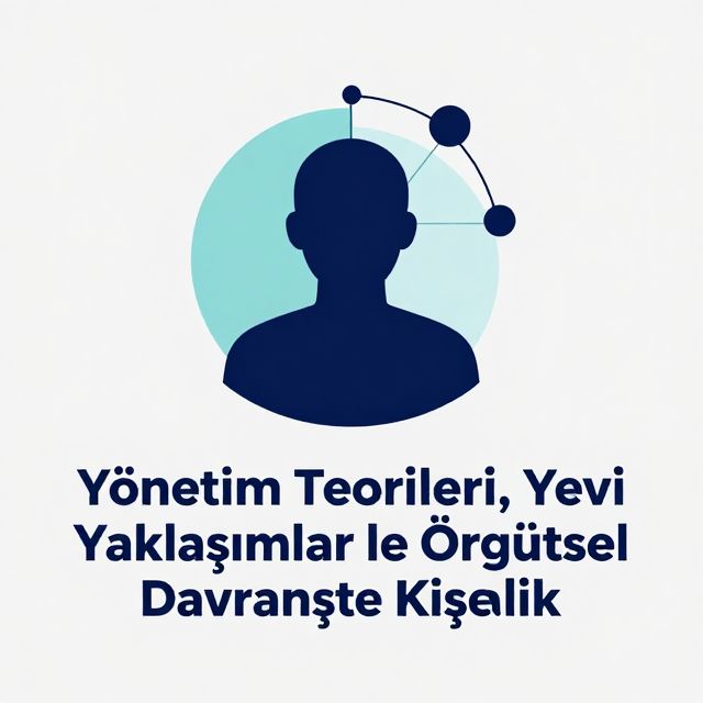 Yönetim Teorileri, Yeni Yaklaşımlar ve Örgütsel Davranışta Kişilik