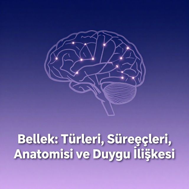 Bellek: Türleri, Süreçleri, Anatomisi ve Duygu İlişkisi