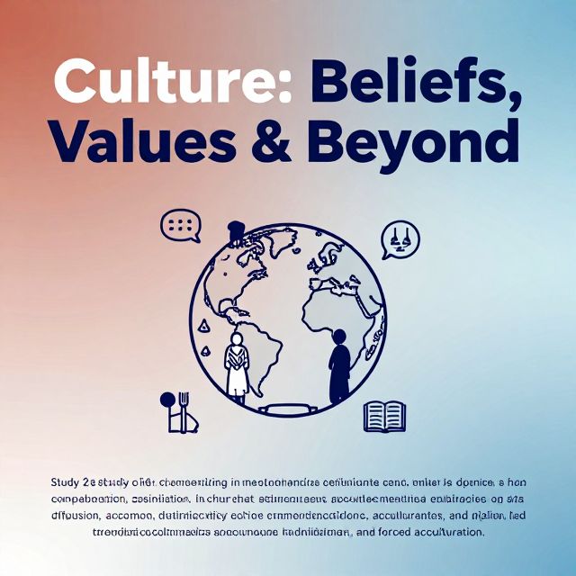 Understanding Culture and Its Dynamics