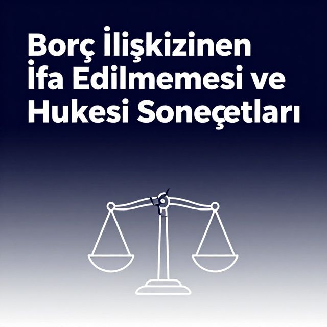 Borç İlişkisinin İfa Edilmemesi ve Hukuki Sonuçları