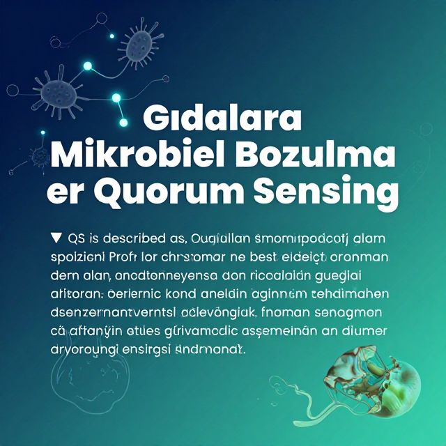 Gıdalarda Mikrobiyal Bozulma ve Quorum Sensing