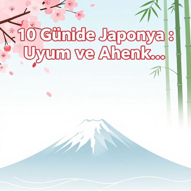 10 Günde Japonya: Uyum ve Ahenk Rehberi
