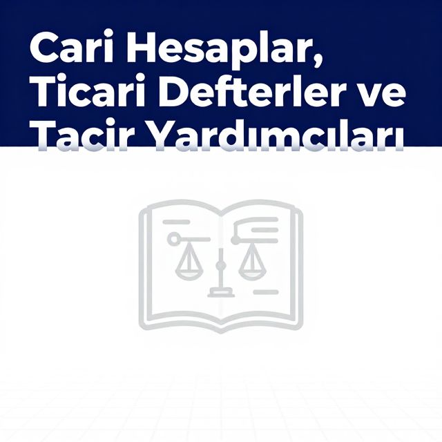 Cari Hesaplar, Ticari Defterler ve Tacir Yardımcıları