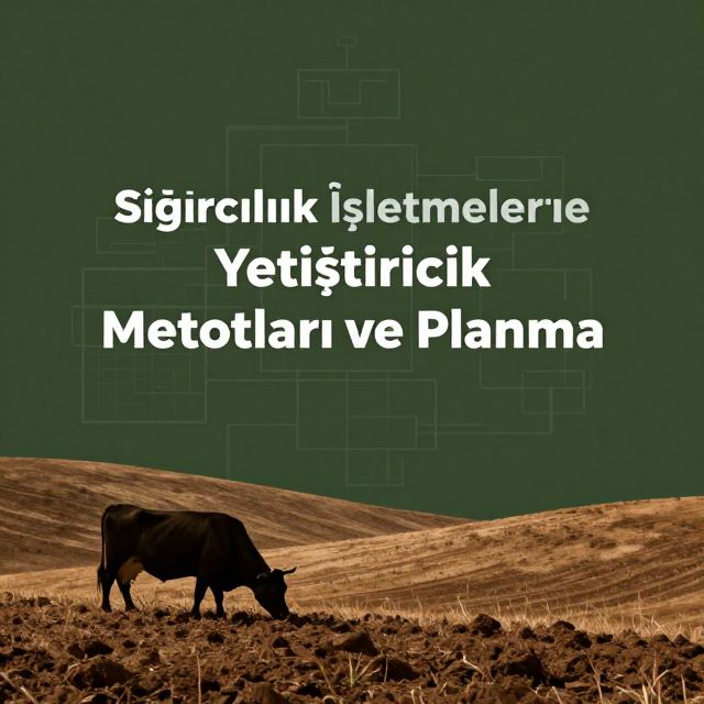Sığırcılık İşletmelerinde Yetiştiricilik Metotları ve Planlama