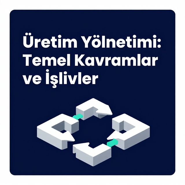 Üretim Yönetimi: Temel Kavramlar ve İşlevler