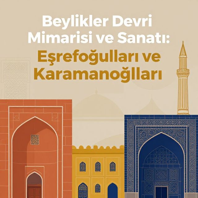 Beylikler Devri Mimarisi ve Sanatı: Eşrefoğulları ve Karamanoğulları