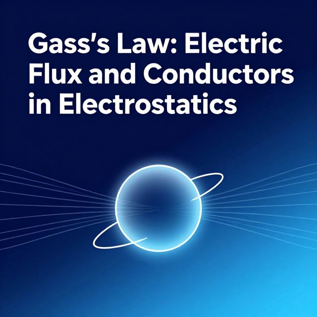 Gauss's Law: Electric Flux and Conductors in Electrostatics