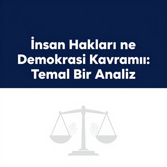 İnsan Hakları ve Demokrasi Kavramları: Temel Bir Analiz