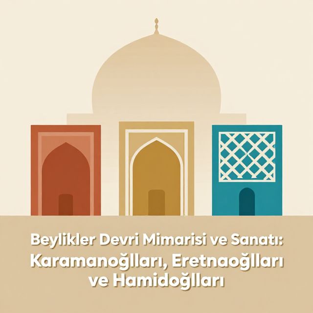 Beylikler Devri Mimarisi ve Sanatı: Karamanoğulları, Eretnaoğulları ve Hamidoğulları