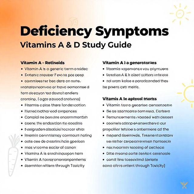 Essential Vitamins: A Deep Dive into Vitamin A and D