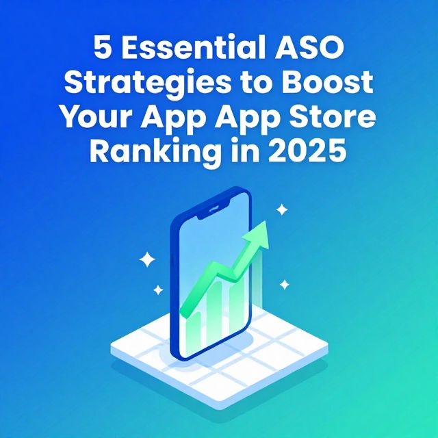 5 ASO Strategies to Boost App Store Ranking in 2025