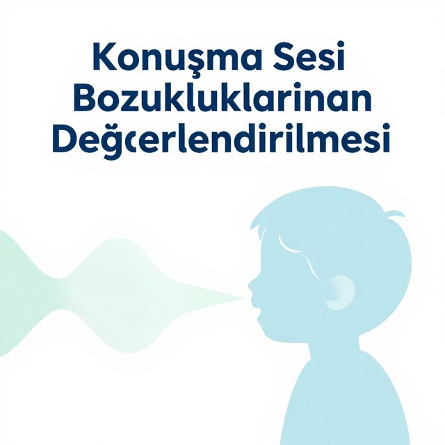 Konuşma Sesi Bozukluklarının Değerlendirilmesi