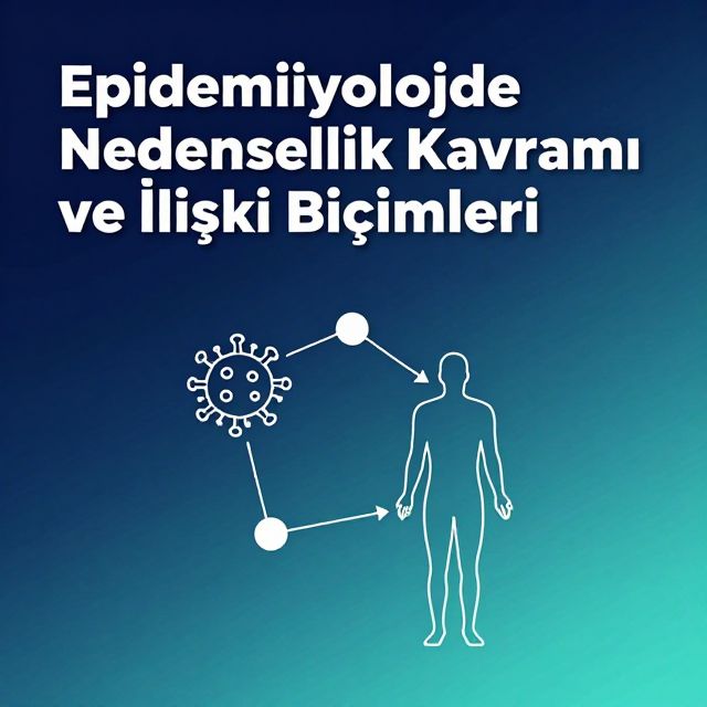 Epidemiyolojide Nedensellik Kavramı ve İlişki Biçimleri