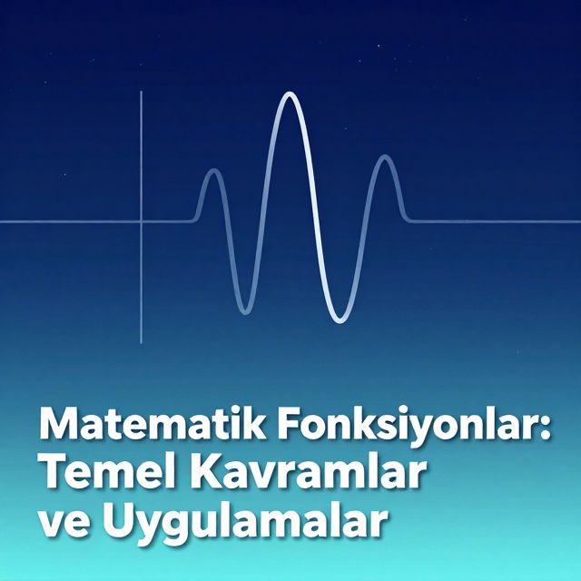 Matematik Fonksiyonlar: Temel Kavramlar ve Uygulamalar