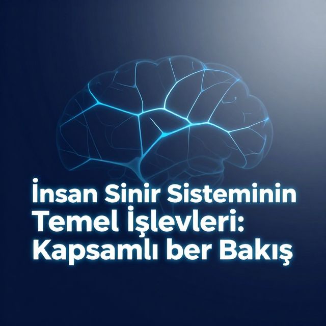 İnsan Sinir Sisteminin Temel İşlevleri: Kapsamlı Bir Bakış