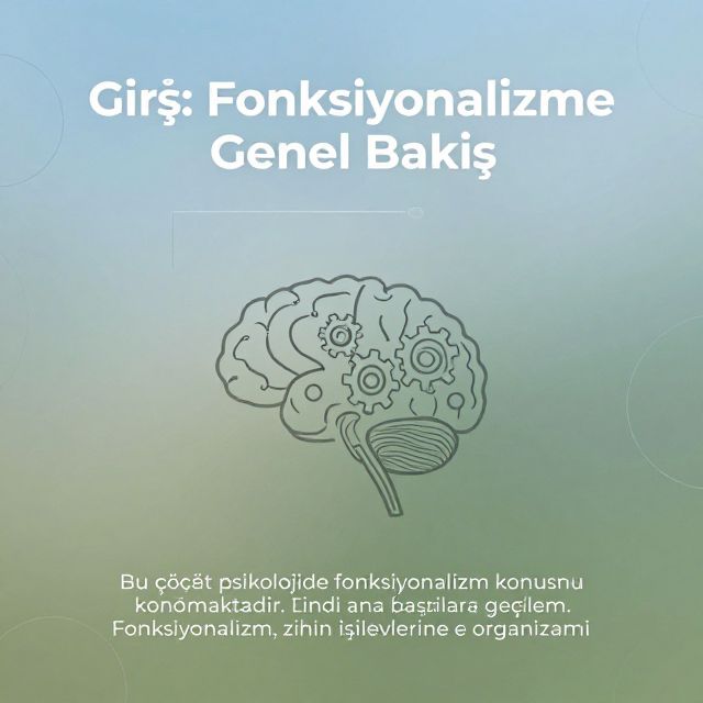 Psikolojide Fonksiyonalizm: Temelleri ve Etkileri