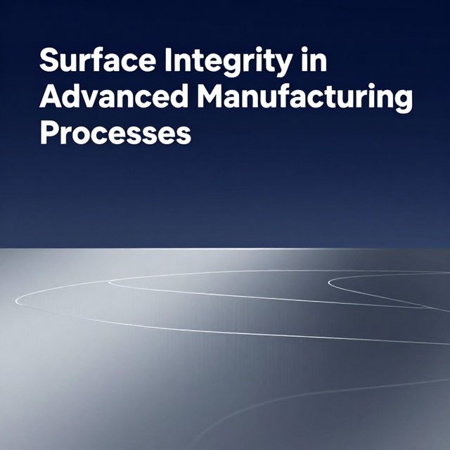 Surface Integrity in Advanced Manufacturing Processes