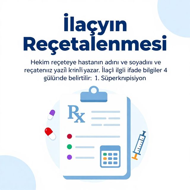 İlaçların Reçetelenmesi ve Reçete Çeşitleri