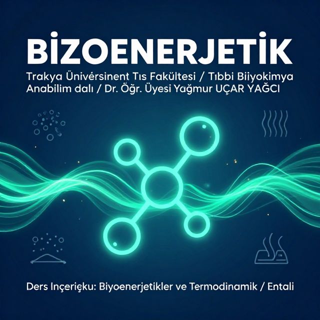 Biyoenerjetik ve Hücresel Enerji Dönüşümleri