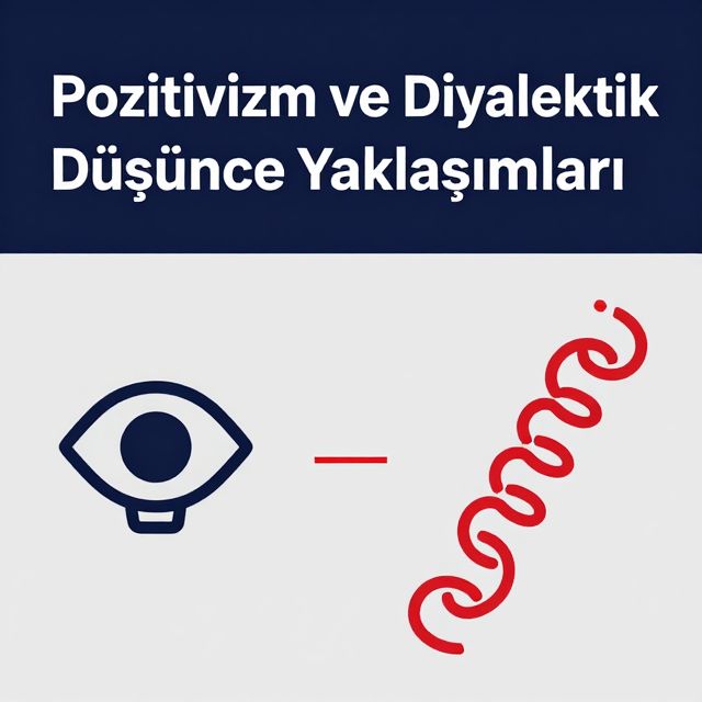 Pozitivizm ve Diyalektik Düşünce Yaklaşımları
