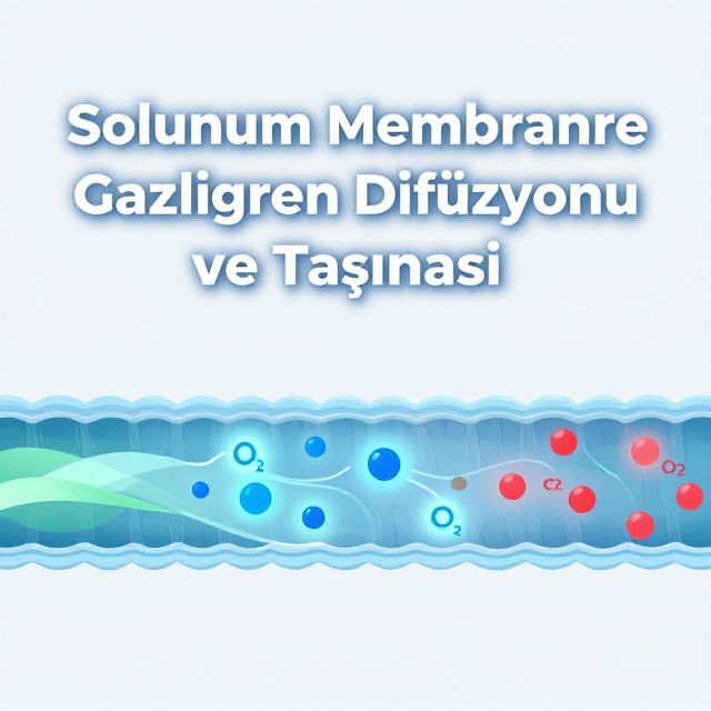 Solunum Membranında Gazların Difüzyonu ve Taşınması