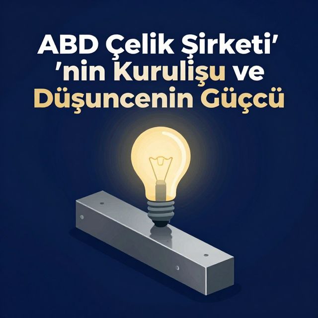 ABD Çelik Şirketi'nin Kuruluşu ve Düşüncenin Gücü