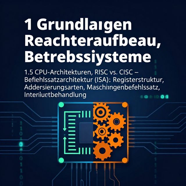 CPU-Architekturen und Betriebssystem-Grundlagen