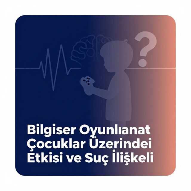 Bilgisayar Oyunlarının Çocuklar Üzerindeki Etkisi ve Suç İlişkisi