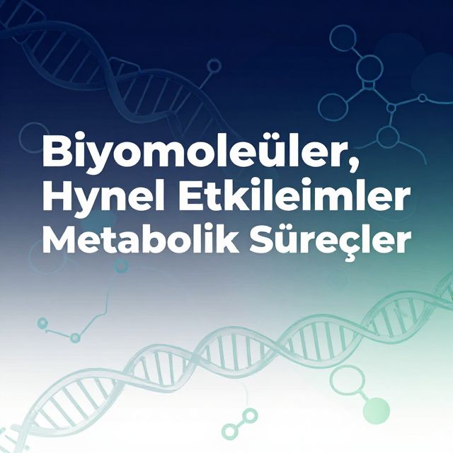 Biyomoleküller, Yapısal Etkileşimler ve Metabolik Süreçler