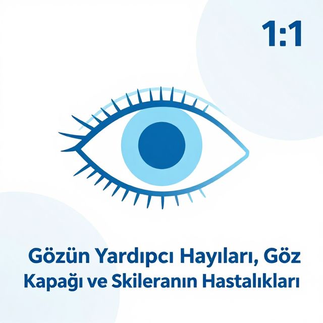 Gözün Yardımcı Yapıları, Göz Kapağı ve Skleranın Hastalıkları