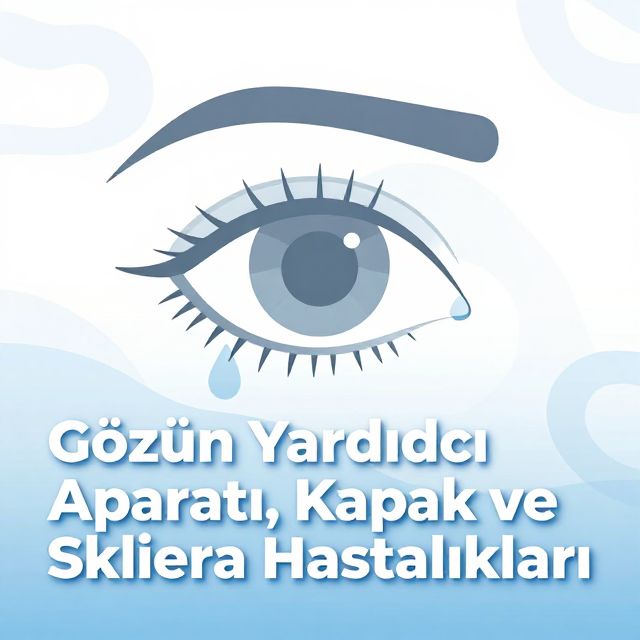 Gözün Yardımcı Aparatı, Kapak ve Sklera Hastalıkları