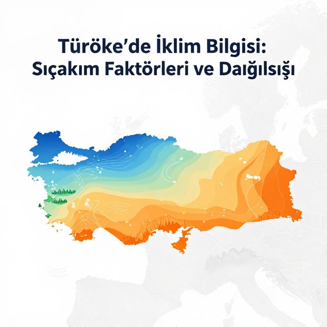 Türkiye'de İklim Bilgisi: Sıcaklık Faktörleri ve Dağılışı
