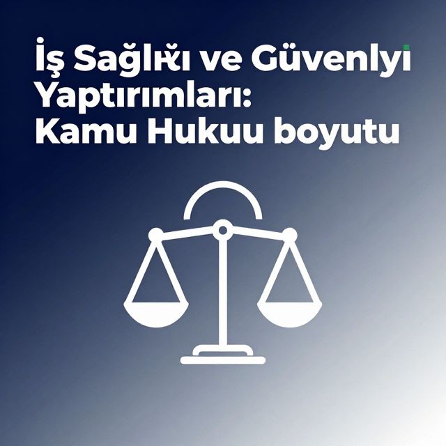 İş Sağlığı ve Güvenliği Yaptırımları: Kamu Hukuku Boyutu