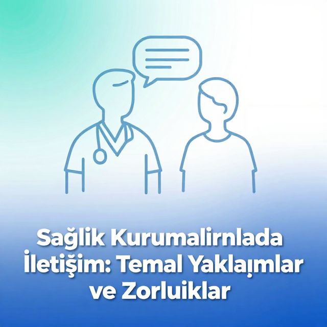 Sağlık Kurumlarında İletişim: Temel Yaklaşımlar ve Zorluklar