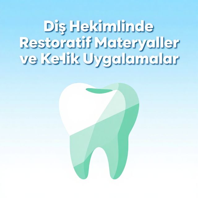 Diş Hekimliğinde Restoratif Materyaller ve Klinik Uygulamalar