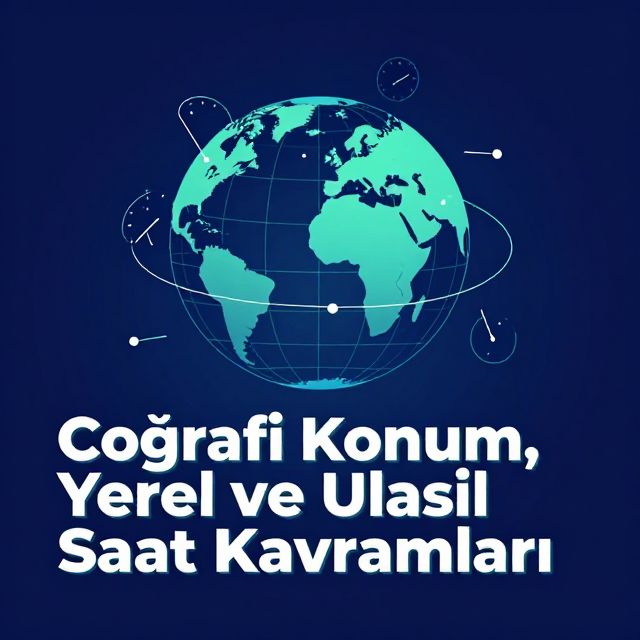 Coğrafi Konum, Yerel ve Ulusal Saat Kavramları