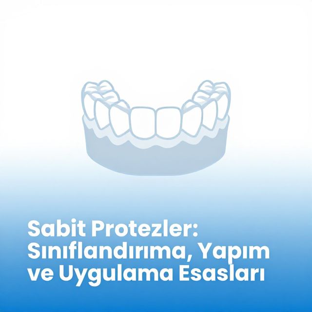Sabit Protezler: Sınıflandırma, Yapım ve Uygulama Esasları