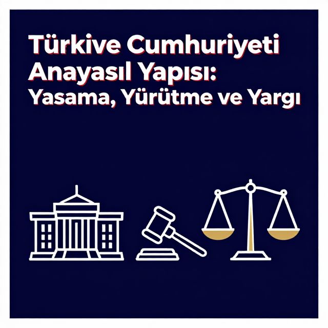 Türkiye Cumhuriyeti Anayasal Yapısı: Yasama, Yürütme ve Yargı