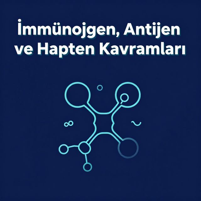 İmmünojen, Antijen ve Hapten Kavramları