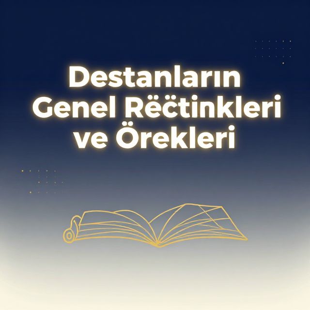 Destanların Genel Özellikleri ve Örnekleri - kapak