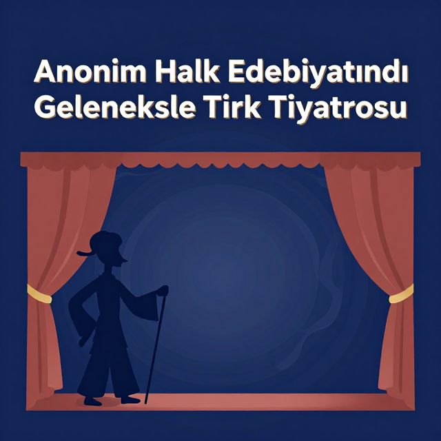 Anonim Halk Edebiyatında Geleneksel Türk Tiyatrosu