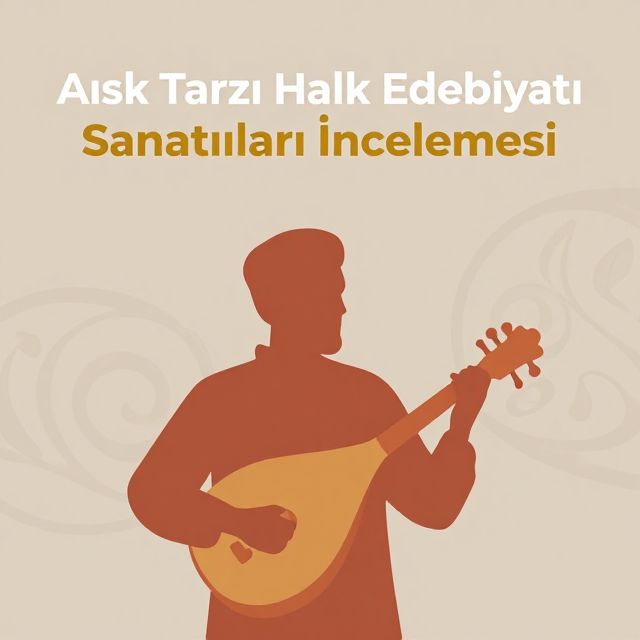 Aşık Tarzı Halk Edebiyatı Sanatçıları İncelemesi