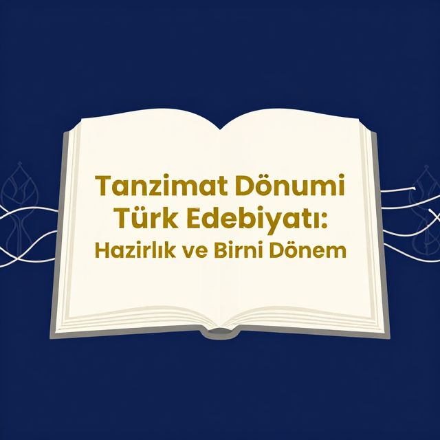 Tanzimat Dönemi Türk Edebiyatı: Hazırlık ve Birinci Dönem