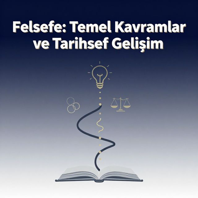 Felsefe: Temel Kavramlar ve Tarihsel Gelişim - kapak