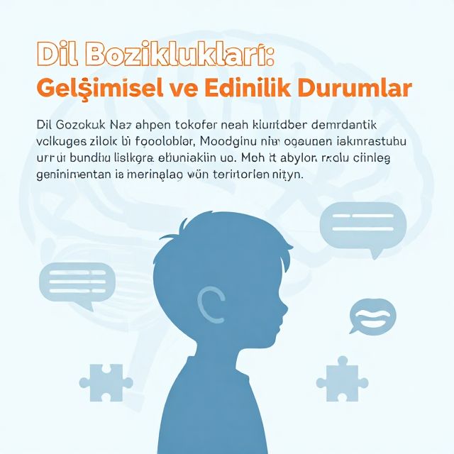 Dil Bozuklukları: Gelişimsel ve Edinilmiş Durumlar