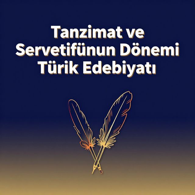 Tanzimat ve Servetifünun Dönemi Türk Edebiyatı