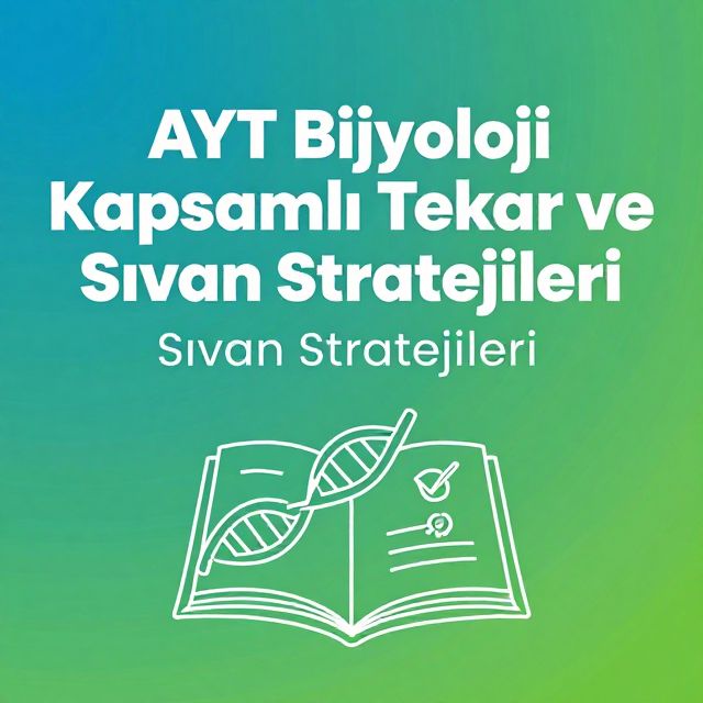 AYT Biyoloji Kapsamlı Tekrar ve Sınav Stratejileri
