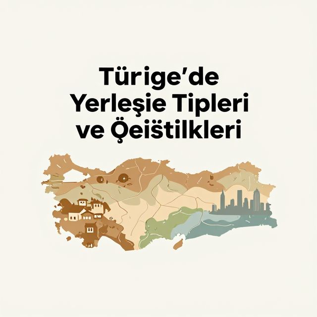 Türkiye'de Yerleşme Tipleri ve Özellikleri