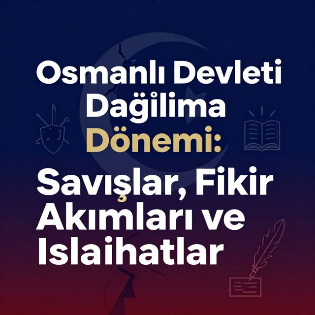 Osmanlı Devleti Dağılma Dönemi: Savaşlar, Fikir Akımları ve Islahatlar